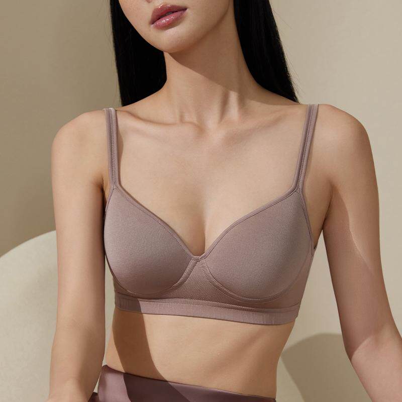 有致高品升级版全真丝立体杯型无钢圈聚拢无痕舒适桑蚕丝呼吸文胸