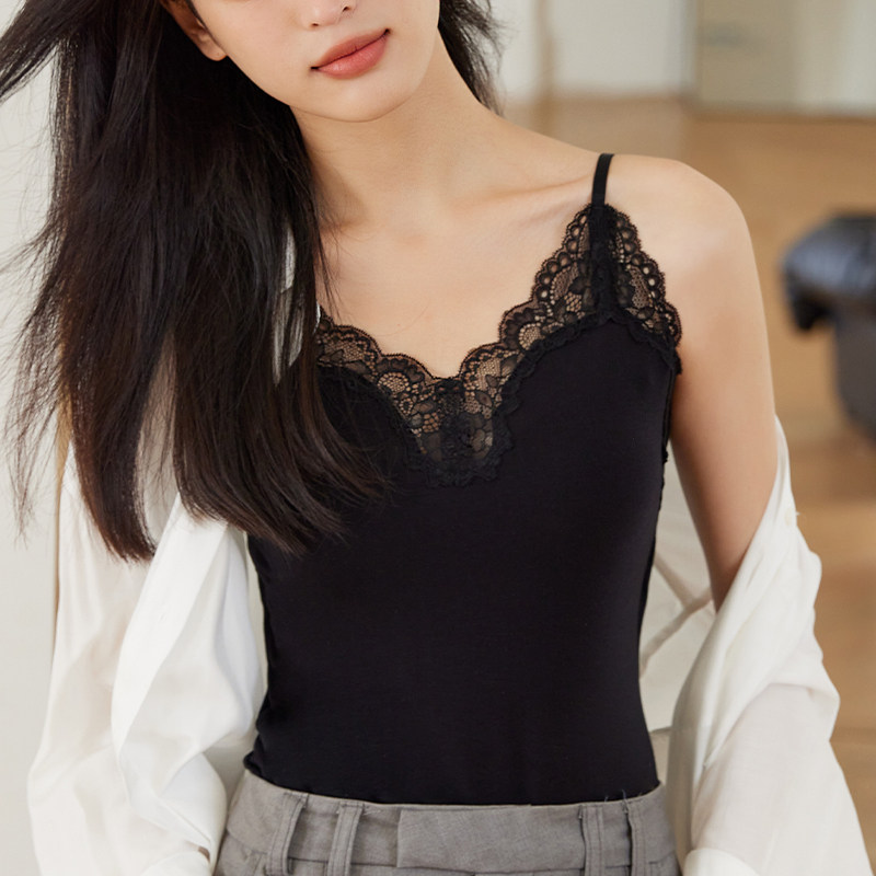 含羊毛面料保暖背心有致