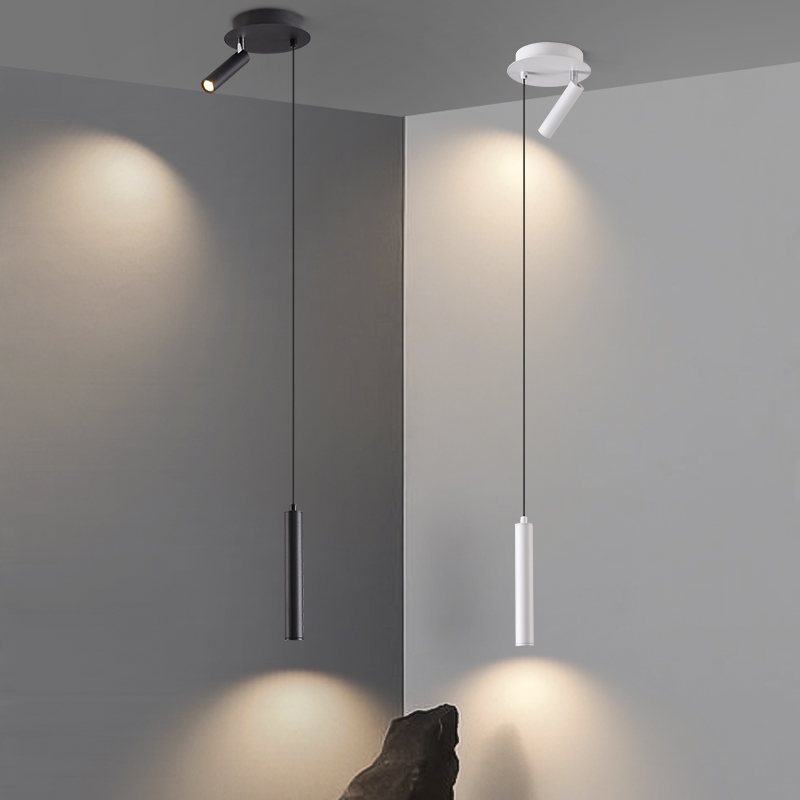 新款铝材LED小吊灯主卧