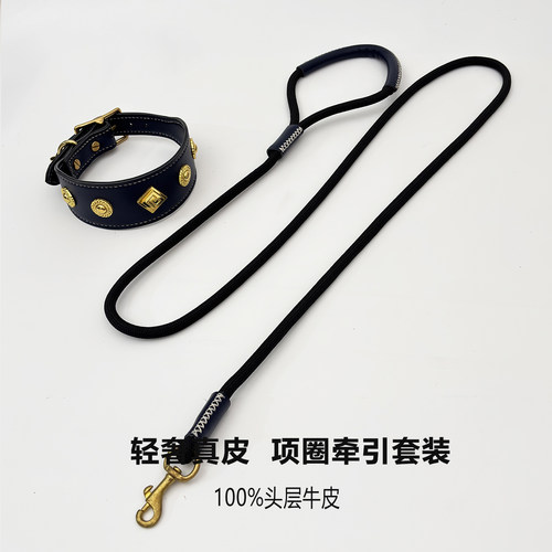 支持定制宠物项圈牵引绳套装