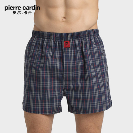 皮尔卡丹内裤男 专柜同款P13510 纯棉松身平角短裤睡裤家居阿罗裤