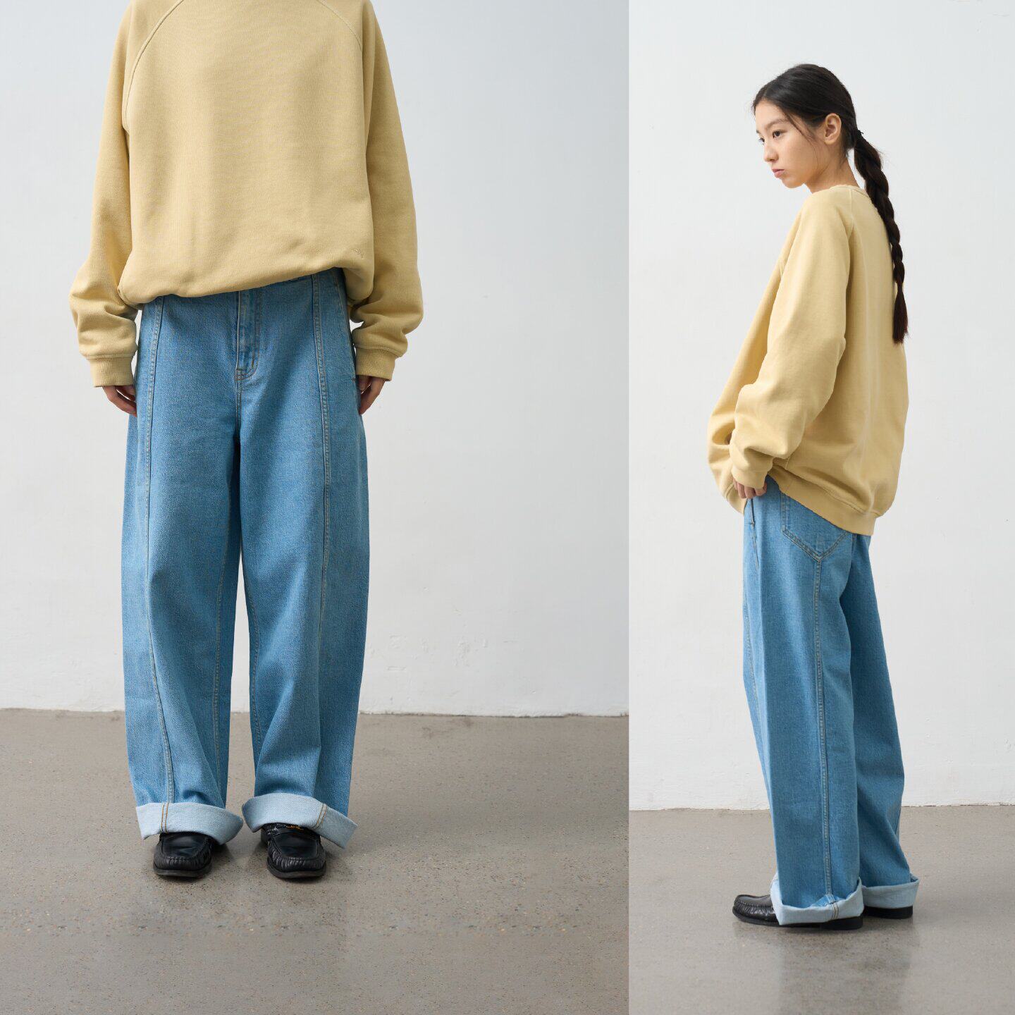 WITHSUUGAR｜四季可穿土耳其进口长绒棉线性微弹直筒牛仔裤