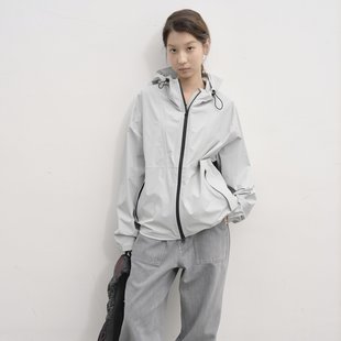 WITHSUUGAR｜CORDURA专利考杜拉户外防水连帽压胶冲锋衣 软面夹克