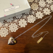 自制韩国八奶the barnnet同款 项链爱心女项链锁骨链设计感小众ins