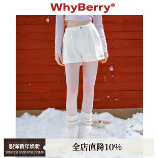 24AW 2024圣诞秋冬款 椰蓉可可 裙裤 羊羔绒A字短裤 WhyBerry