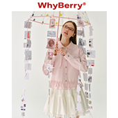 娃娃领纯色蝴蝶结飘带衬衫 春樱甜甜圈 甜美风 25SS WhyBerry