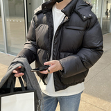 轻熟风加厚羽绒棉棉衣黑色MY05/P165控215，男装棉衣，电商A242