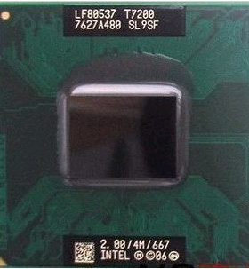 笔记本正式版CPU T2400 T5500 T7200 T7100 T8300 P8400 SLGFC