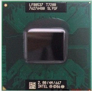 笔记本正式版CPU T2400 T5500 T7200 T7100 T8300 P8400 SLGFC