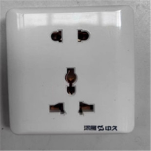 鸿雁HONYAR中久系列86型明装 ZM1WA10 插座多功能插座