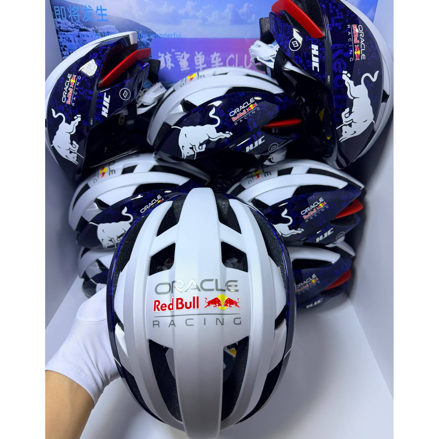 韩国HJC IBEX 3.0款一体成型公路自行车头盔队版透气动骑行盔
