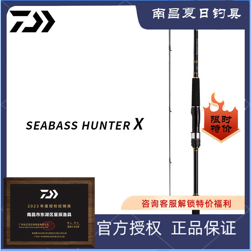 DAIWA/达亿瓦远投路亚钓鱼海鲈竿