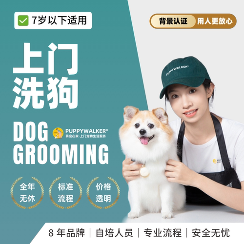 萌宠在家宠物上门洗狗美容洗护