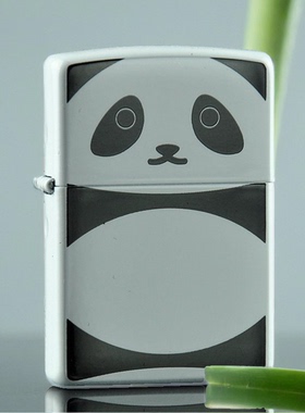 包邮原装正品ZIPPO 防风煤油打火机 萌熊猫 61210598