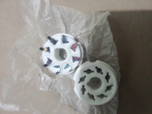 【皇冠店铺】全新PCB大八脚电子管座。用于6N8P,EL34,5Z3PA5AR4