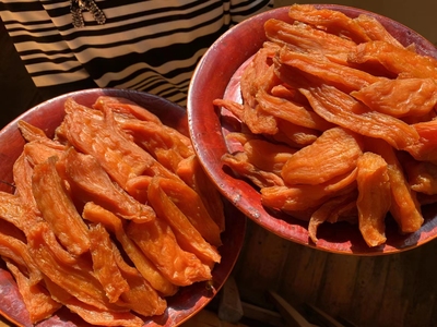 温州永嘉楠溪江湖头山番薯枣红薯干纯天然无添加Q弹香甜地瓜条干1