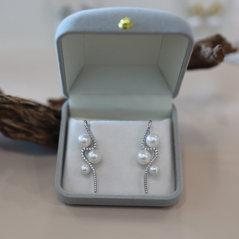 年货节 s925银无限极光淡水珍珠耳钉 直播专拍不退改,珠宝/钻石/翡翠,耳饰,淘宝优惠券,粉丝福利购,淘宝优惠卷