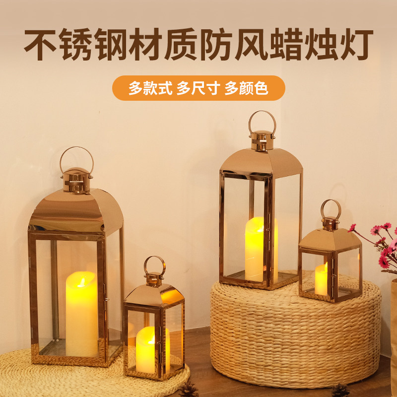 蜡烛台座酥油灯不锈钢材质