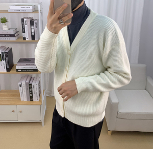 610A-3-MY177-P78 男士韩版长袖开衫毛衣 休闲针织衫图片