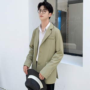 XZ031-P115/秋季新款西装男韩版宽松休闲小西服外套上衣图片