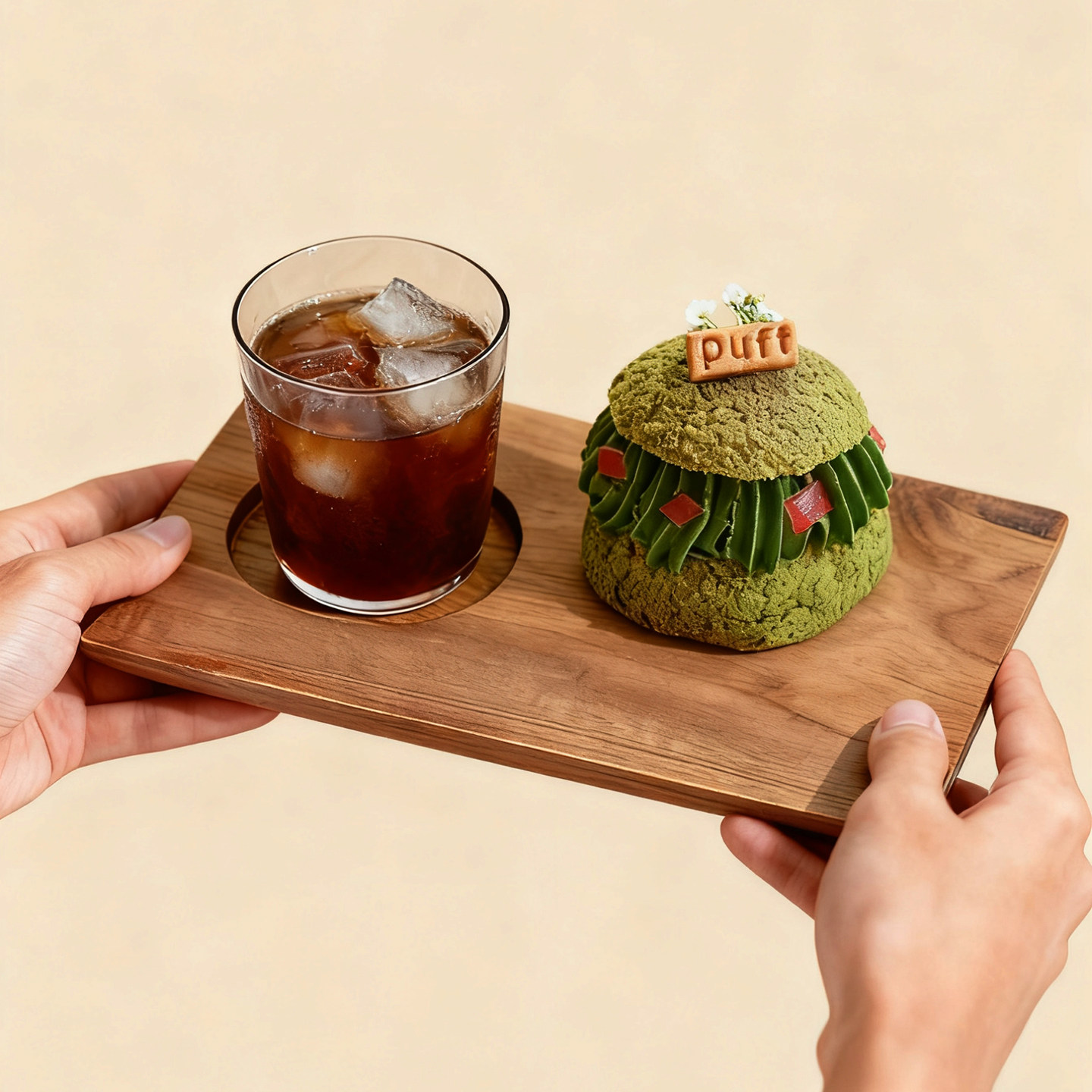 日式柚木咖啡托盘实木茶杯收纳盘长方形茶盘木质杯垫双槽早餐盘子,餐饮具,餐用托盘,淘宝优惠券,粉丝福利购,淘宝优惠卷