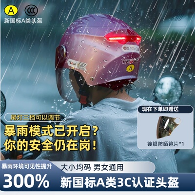 透气A类头盔夏季镀银防晒轻量化