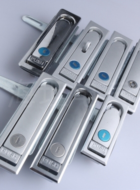 MS712-1-2A-3A-G平面锁 电器控制箱锁 电箱电柜门锁 机箱机柜锁