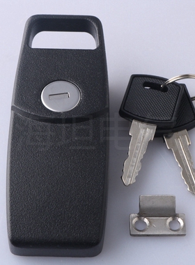 DK601灯箱锁暗藏搭扣锁机械配电箱锁扣车尾箱小方锁工业锁柜搭扣