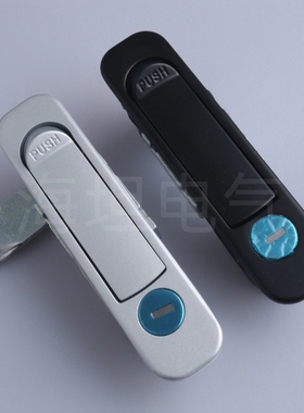 海坦电气 MS737 电柜箱平面锁户外机柜锁 开关柜弹跳锁机箱机柜锁