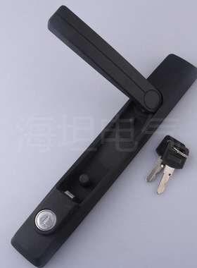 MS883连杆锁 威图柜门把手型天地锁配电箱电柜拉杆锁机械设备门锁