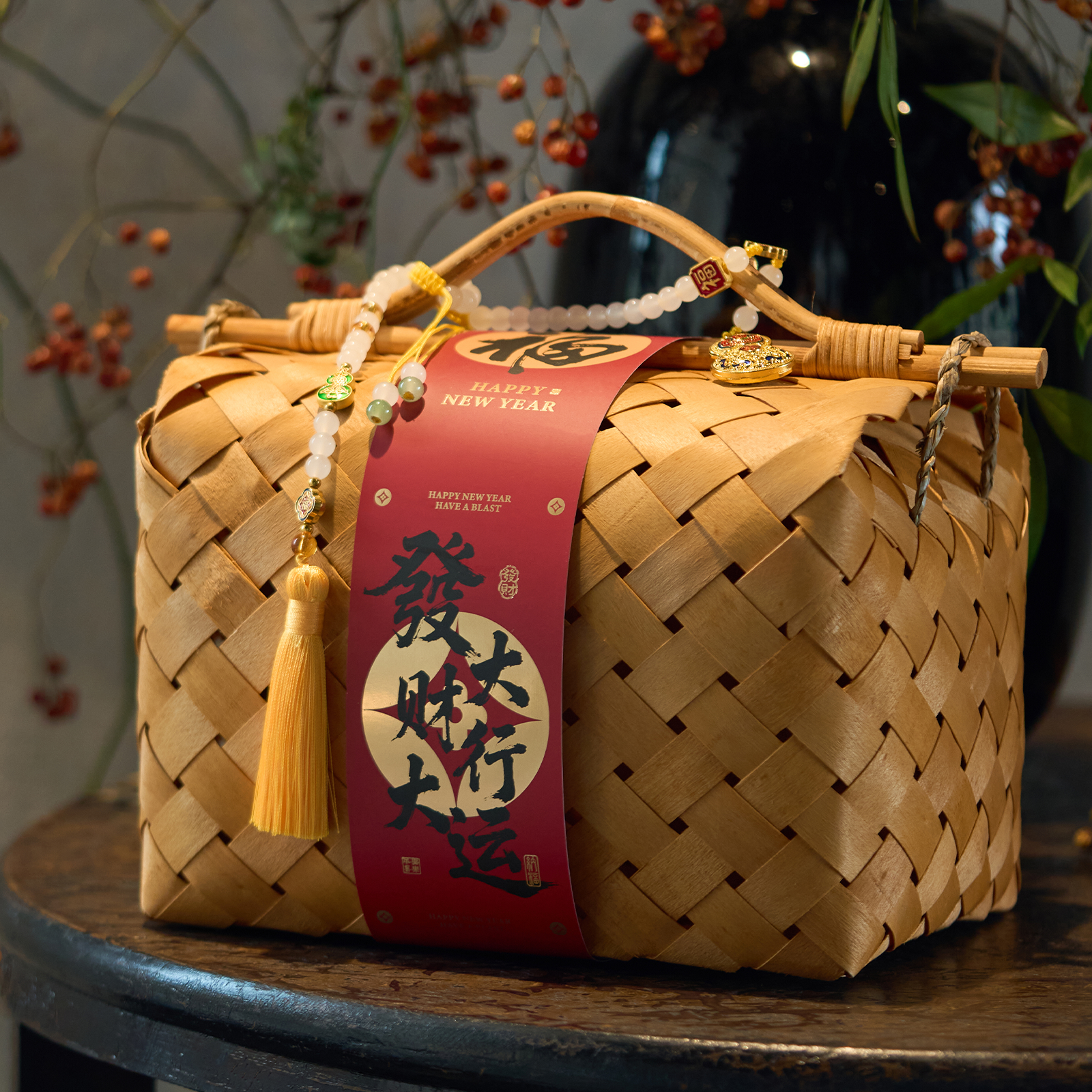 2026新年礼盒竹篮礼品盒包装盒马年牛轧糖雪花酥年货饼干空盒子,包装,年货礼品包装,淘宝优惠券,粉丝福利购,淘宝优惠卷