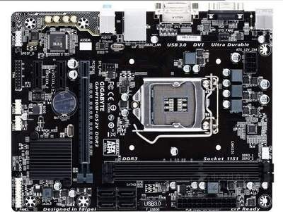 Gigabyte/技嘉 H110M-DS2V DDR3 1151支持六代 7代U