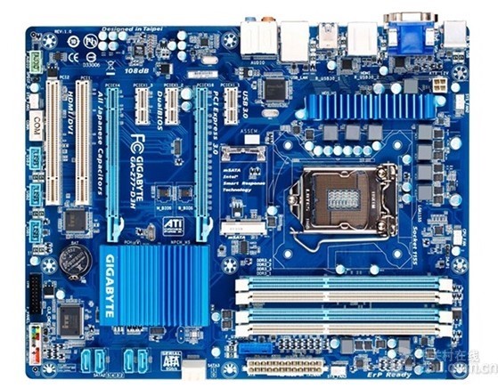 Gigabyte/技嘉 Z77-D3H 1155 Z77豪华超频主板支持 3770K USB3.0