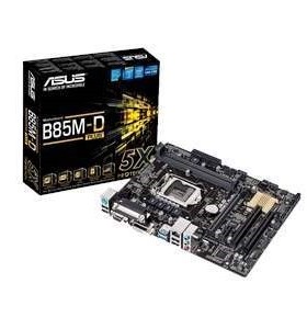 台式机Asus/华硕 B85M-D PLUSB85M-D PLUS1150主板办公DDR3双PCI