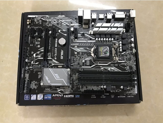 Asus/ Z270-P K 1151 DDR4大板支持六代七代CPU