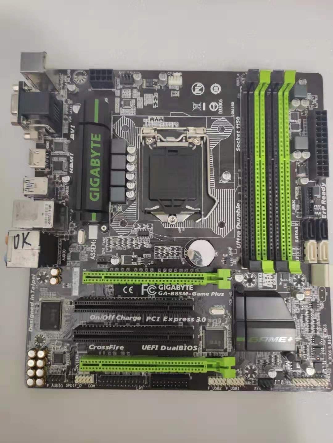 gigabyte/技嘉 ga-b85m-game pius 1150针主板ddr3