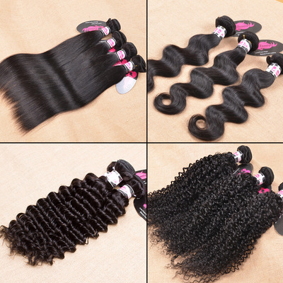 欧美小卷发长直发真发发帘