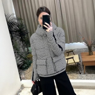 2025冬九T系列 衣佳人折扣女装 连帽 个性花色 保暖厚实羽绒服 07