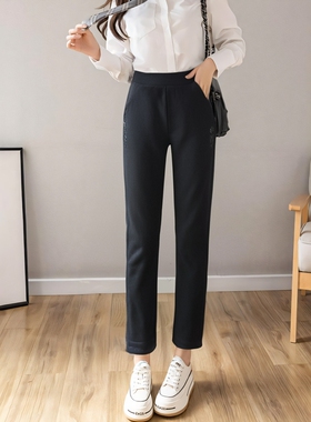 2024冬豫Y系列 衣佳人折扣女装 气质羊绒厚实保暖 黑色长裤010