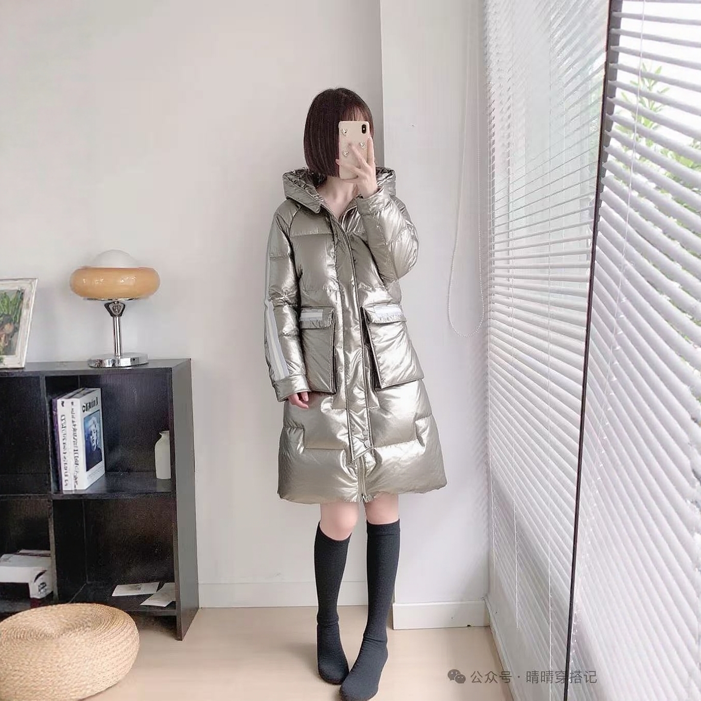 2025冬F0系列1 衣佳人折扣女装 连帽 免洗面料长款 保暖羽绒服134