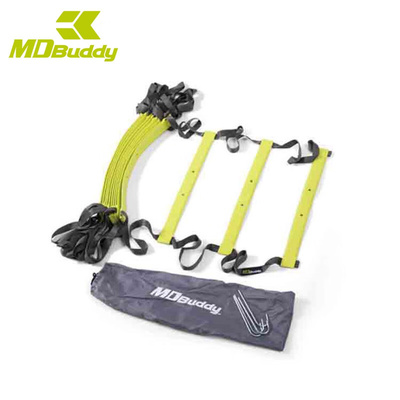 MDBuddy敏捷梯 格子固定式能量梯软梯绳梯灵速度梯步伐训练梯篮球