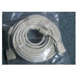 标准VGA 3+4线 双磁环 连接线 10米