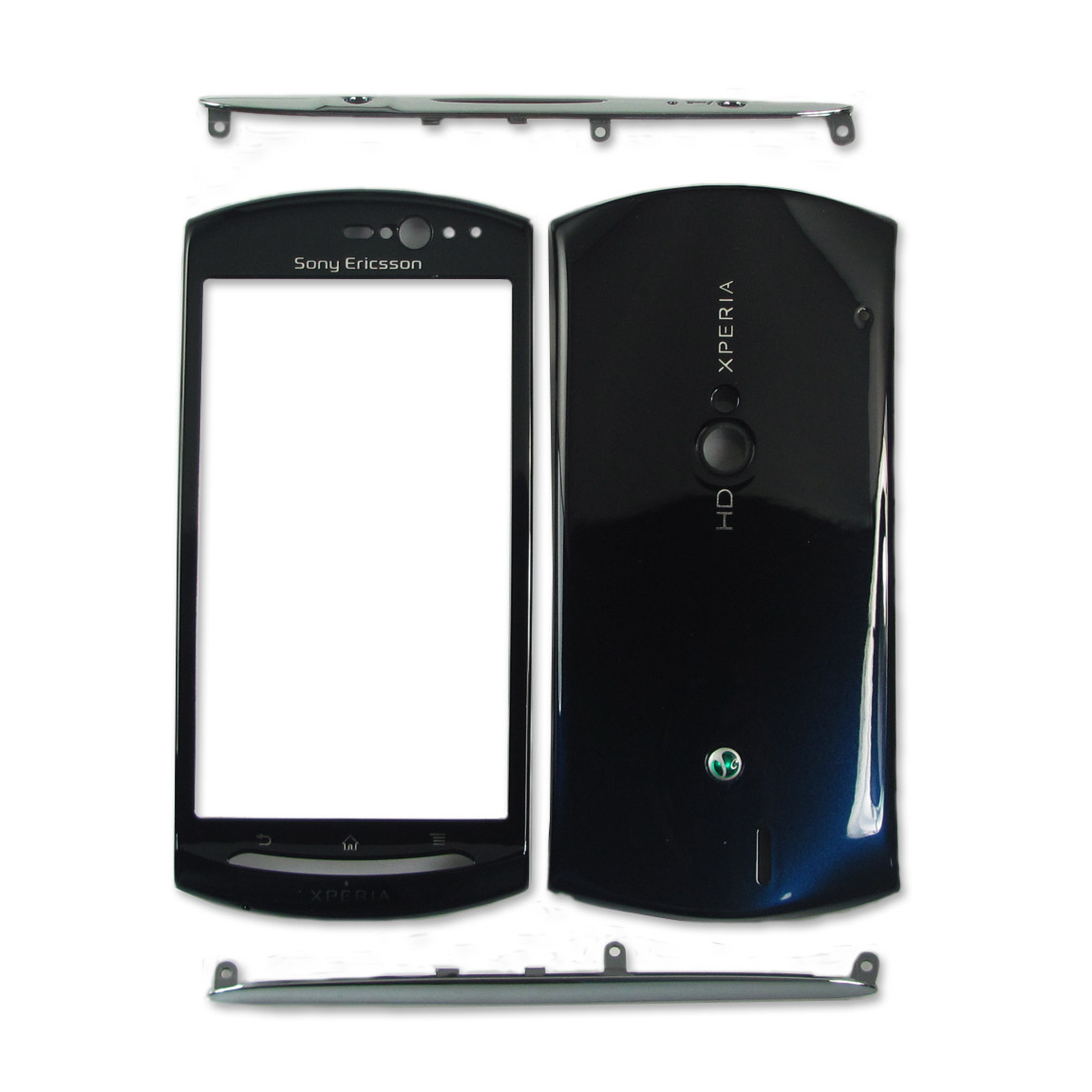 原装索尼爱立信MT15i(Xperia Neo)手机外壳含前壳后盖侧边条 四件