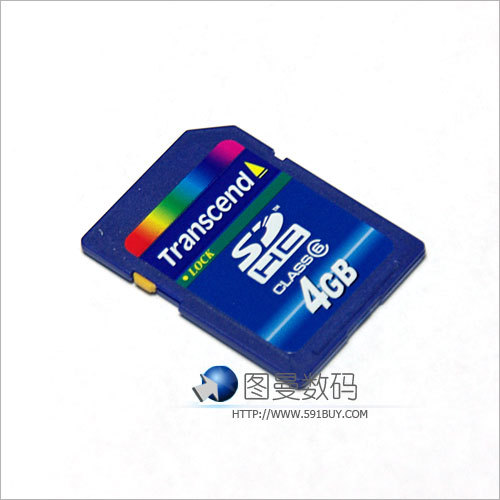 Transcend/创见 4G闪存卡 SDHC内存卡 SD储存卡 Class6-封面