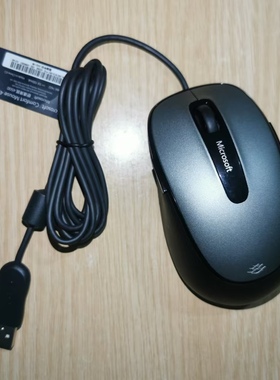 微软Microsoft舒适滑鼠标Comfort Mouse蓝影4500家用办公电脑光电