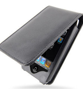 PDAiDEA品牌 适用苹果APPLE iPhone 3G/3GS手机皮套 上下开 真皮