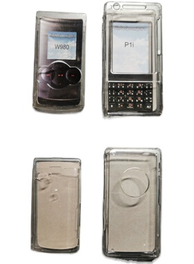 适用索爱SONY ERICSSON P1c P1i W980i手机水晶壳 外壳透明保护套