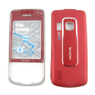 诺基亚nokia外壳镜面红色后盖