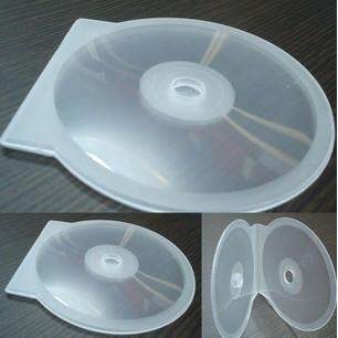 透明 半圆 CD DVD 软件光盘盒 封套 保护套 0.25/只