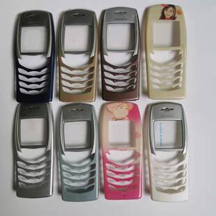 适用诺基亚6100手机外壳含前壳镜面键盘中板后盖BL4C电池直充车冲